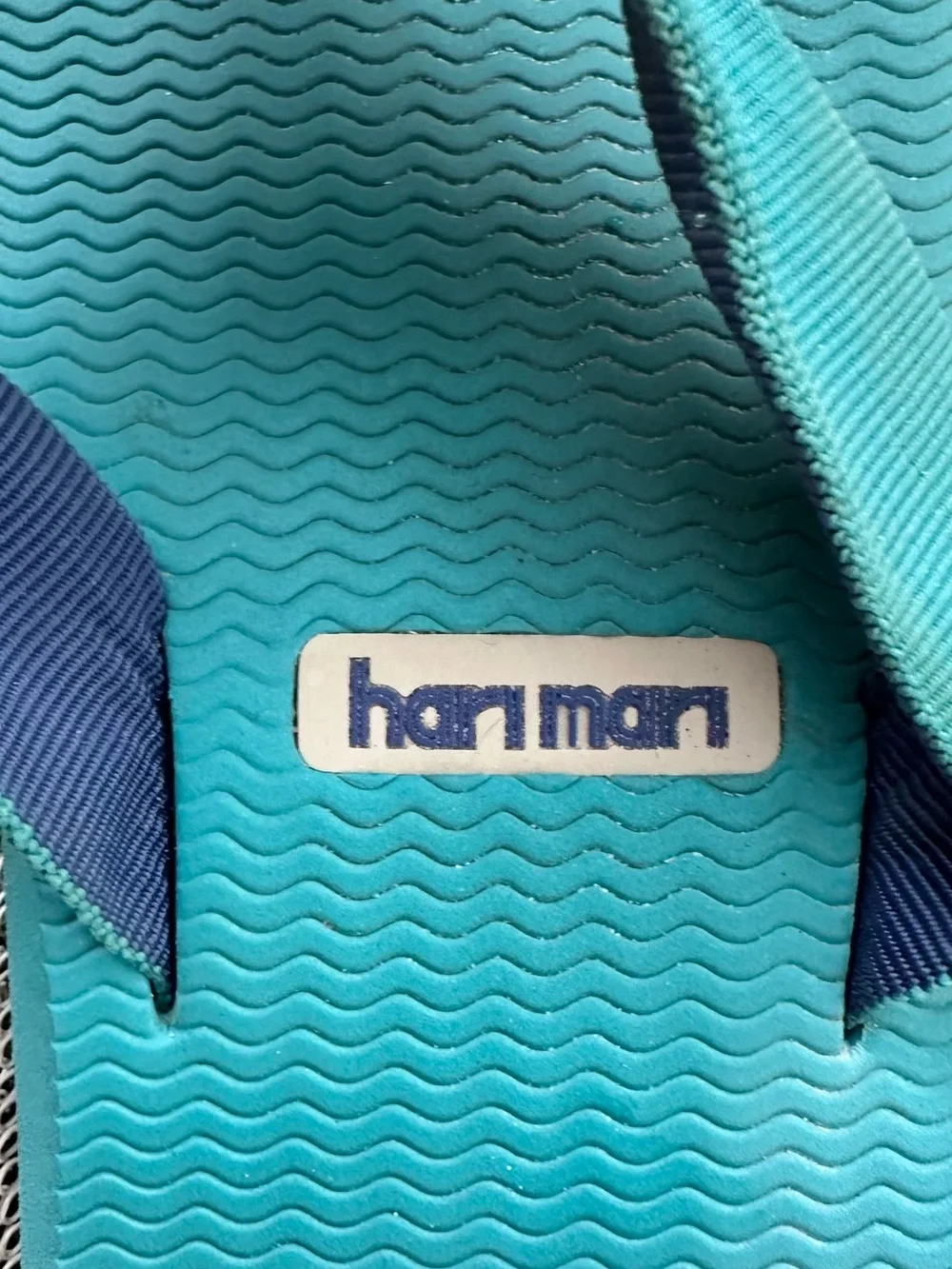 Harimari Men’s Teal Flip Flops